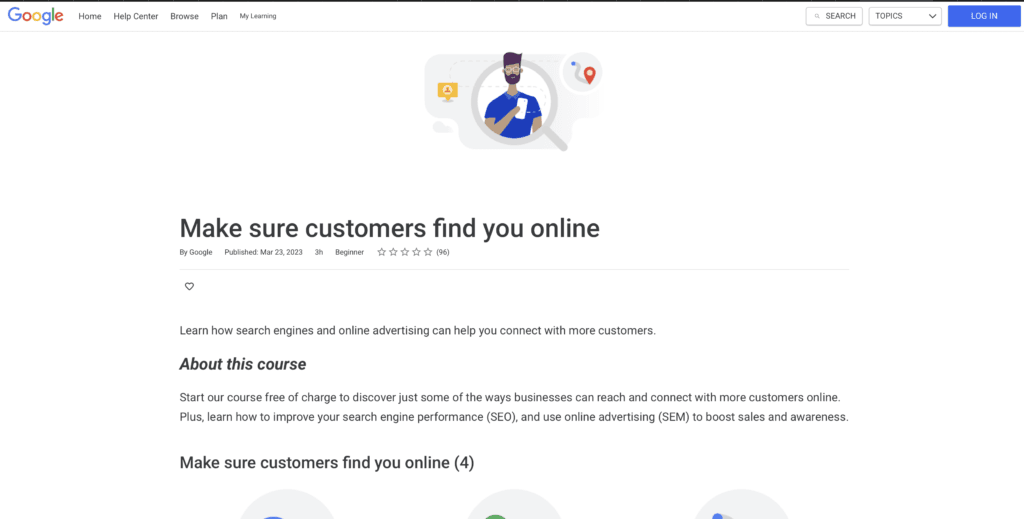 Cursuri SEO gratuite de la Google Digital Garage