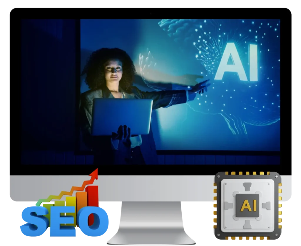 Agentie care oferă servicii de AI SEO.