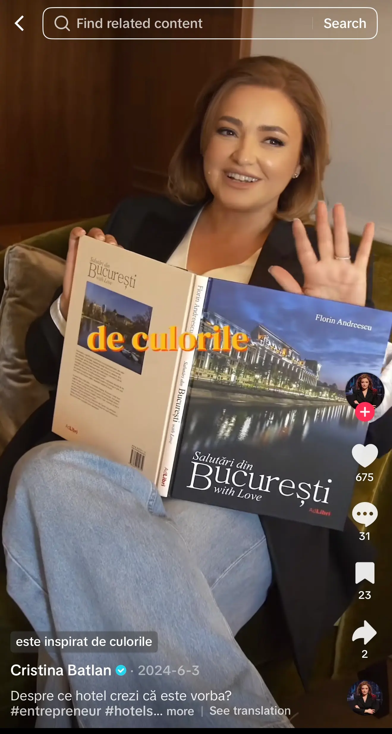 Exemplu de reclamă video verticală pentru TikTok