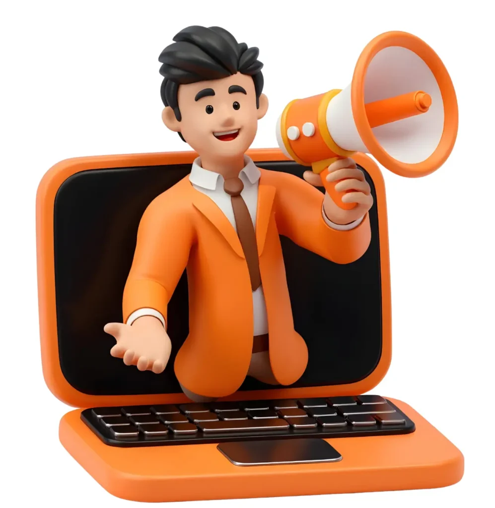 Reprezentare grafică a unui expert SEO, pentru ce înseamnă garanția contractuală la Agenție SEO PRO.